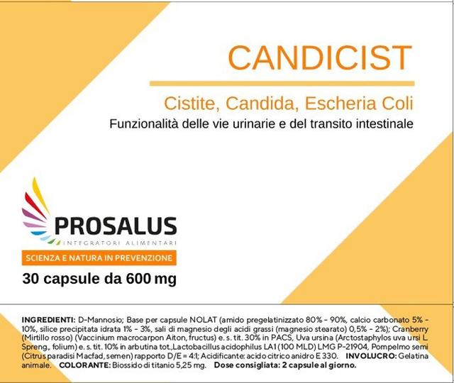 ND Candicist 30 capsule Prosalus