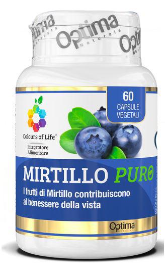 ND Mirtillo Puro 60 capsule Colours