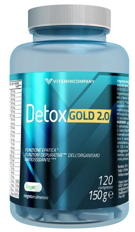 ND Detoxgold 2.0 120 compresse