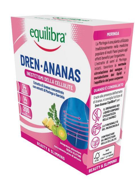 ND Equilibra Dren-ananas 14 bustine