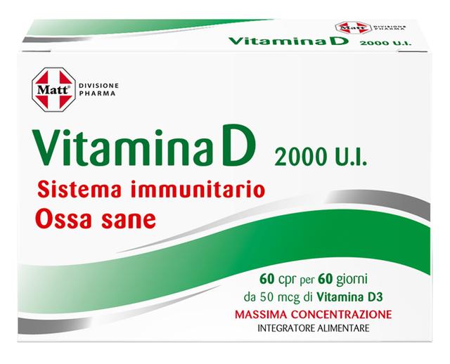 ND Matt Pharma Vitamina D 60 compresse