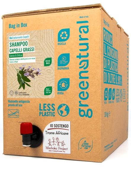 6515 GREENATURAL SHAMPOO CAP GR10KG