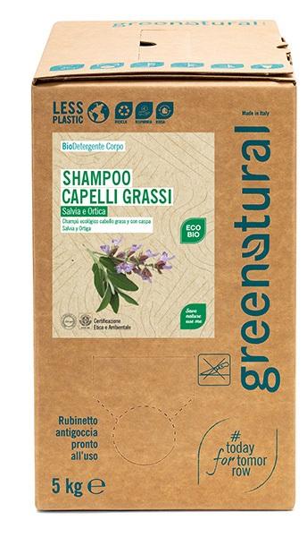 6515 GREENATURAL SHAMPOO CAP GRA5KG