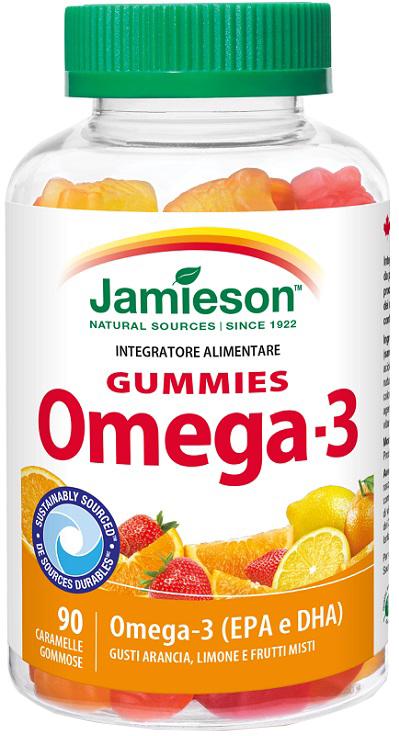 0854 JAMIESON OMEGA 3 GUMM 90CARAM
