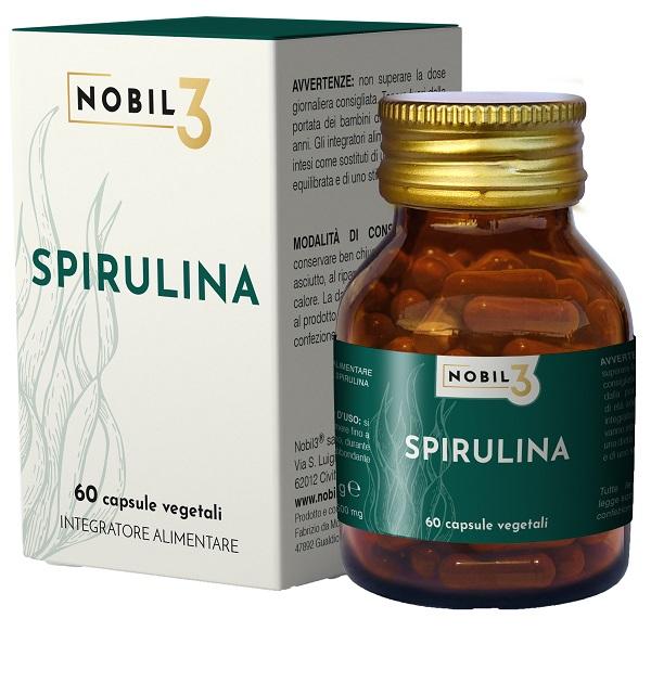 ND Nobil3 Spirulina 60 capsule Veg