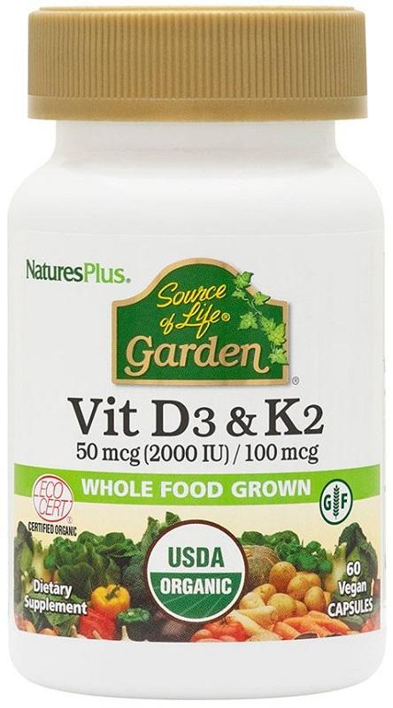 3875 VITAMINA D3 & K2 50MCG 60CPS