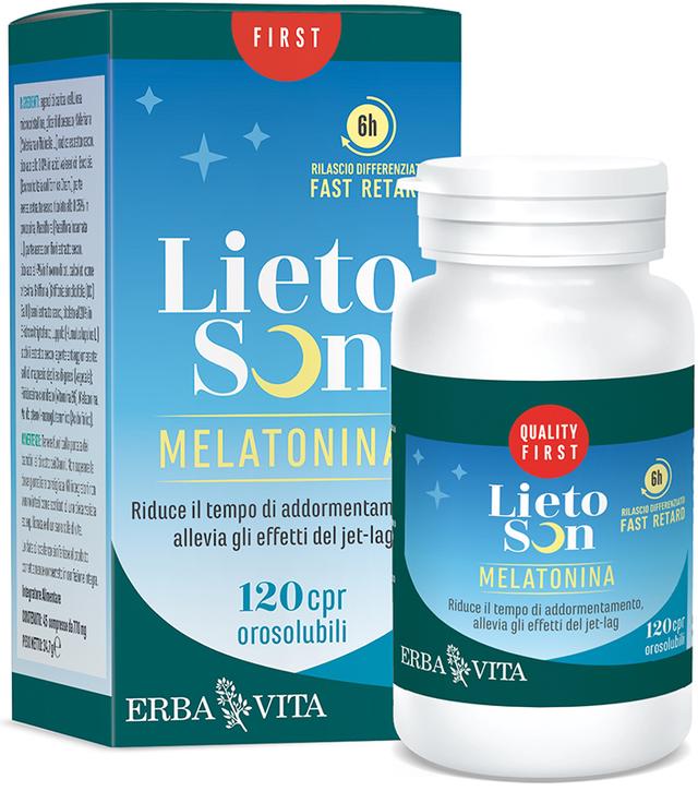 ND Lietoson Melatonina 120 compresse Oro
