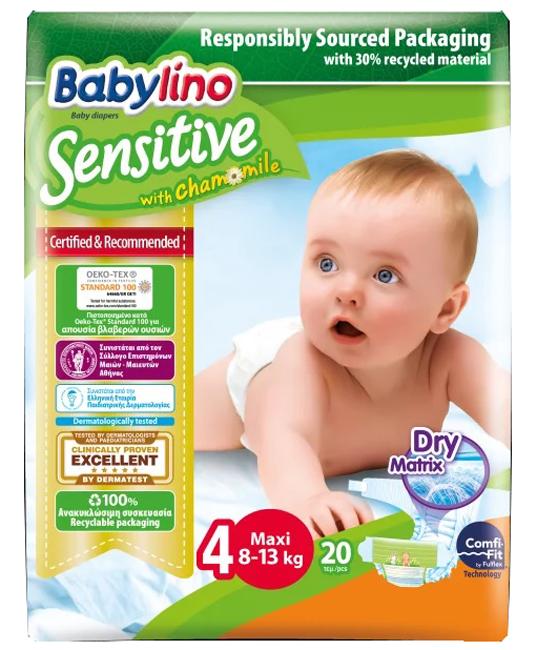 Babylino Babylino Sensitive Pann 4 Maxi
