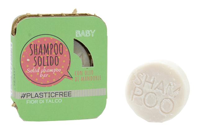 Albapharma Di Stefano Albanese Shampoo Solido Baby Fiori Talc