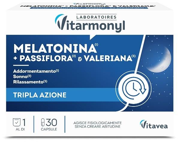ND Melatonina Piu' Pass Val 30 capsule