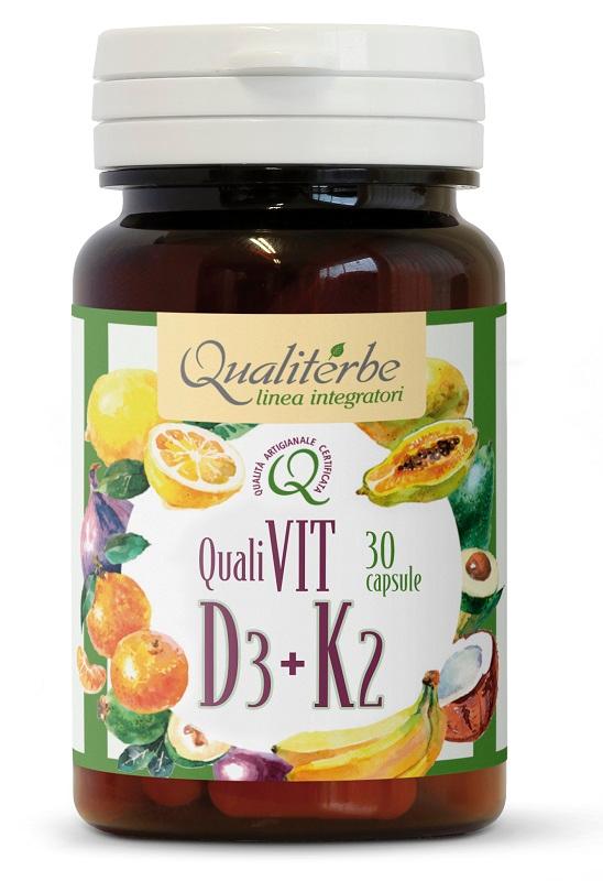 ND Qualivit D3+K2 30 capsule