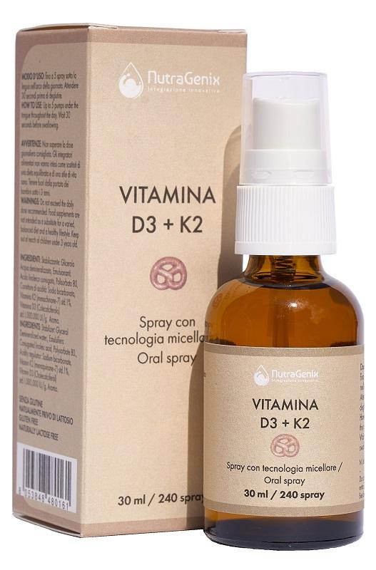 071R NUTRAGENIX VITAMINA D3+K2 30ML