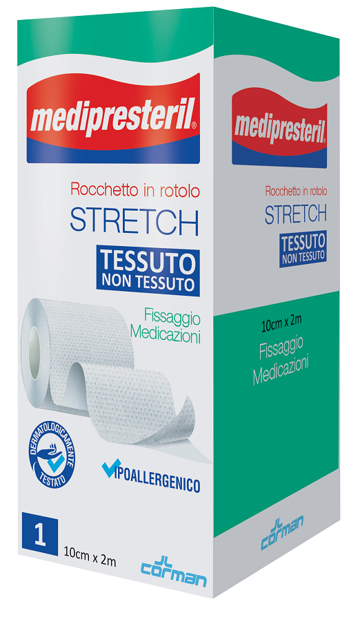 Corman Medipresteril Rotolo Stretc 10X200