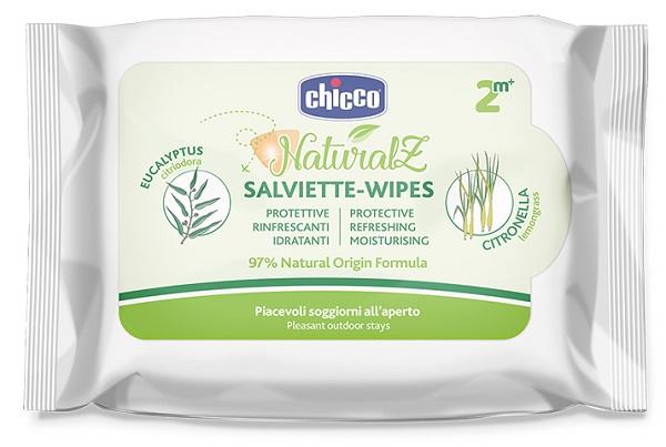 Chicco CH Zanza Salviette Naturale 20 Pezzi