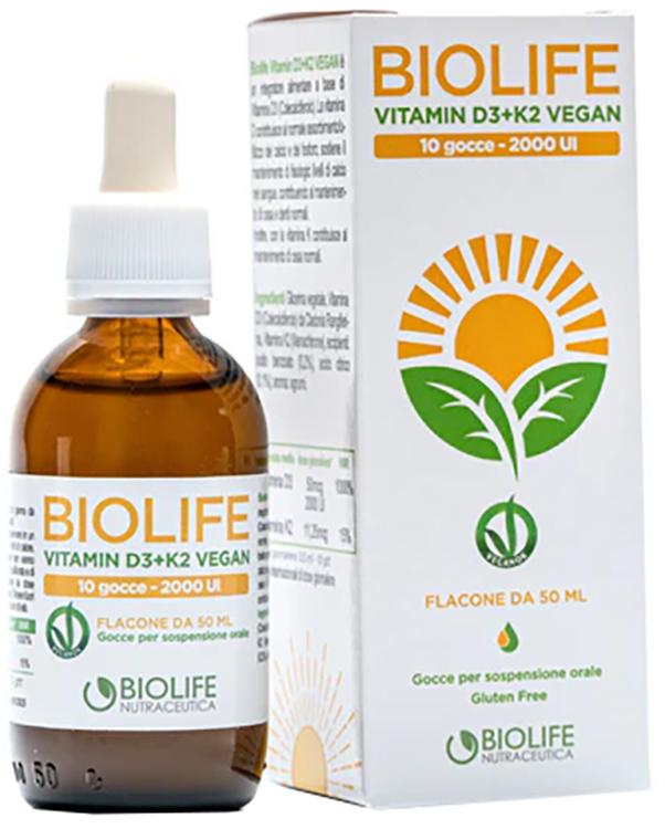 ND Biolife Vitamin D3+K2 Vegan