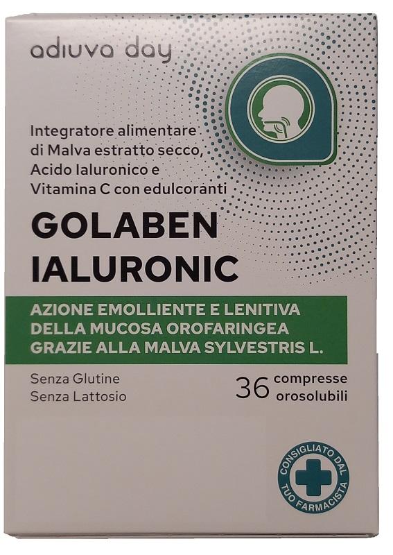 ND Golaben Ialuronic 36 compresse Adiuva