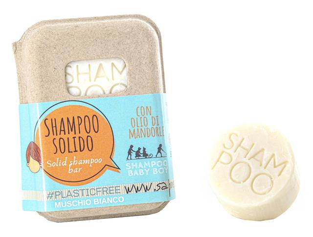 Officina Cosm Antichi Ric Shampoo Solido Baby BOY Musch