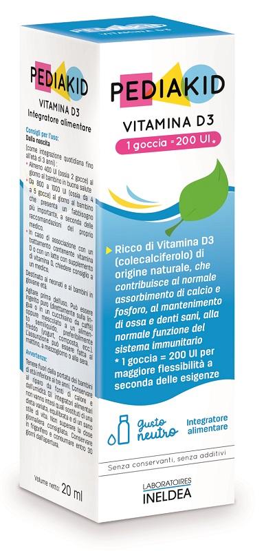 ND Pediakid Vitamina D3 200IU