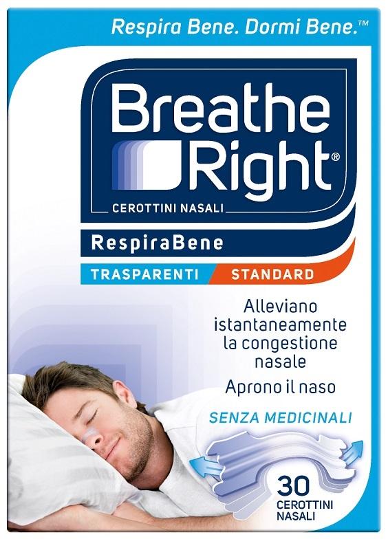 E Fa S Breathe Right Trasparenti 30 Pezzi