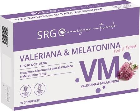 ND Srg Valeriana Melatonina 30 compresse