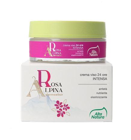 Alta Natura-Inalme Rosa Alpina Crema Viso 24O Integratore