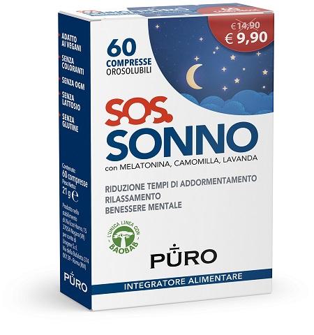 ND Puro Sos Sonno 60 compresse Orosolub