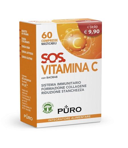 ND Puro Sos Vitamina C 60 compresse Mast