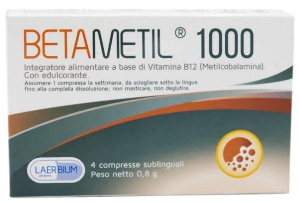 ND Betametil 1000 4 compresse Sublingual