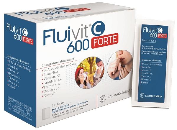 ND Fluivit C 600 Forte 14 bustine
