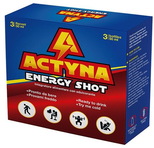 ND Actyna Energy Shot 3 flacone 50 ml