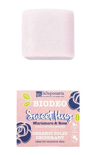 La Saponaria Biodeo Solido Sweet HUG Flor
