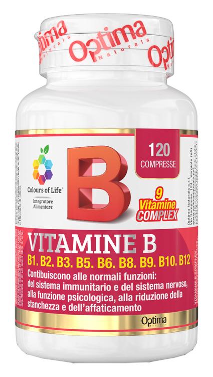 7909 Vitamine B Compl 120 compresse Colour