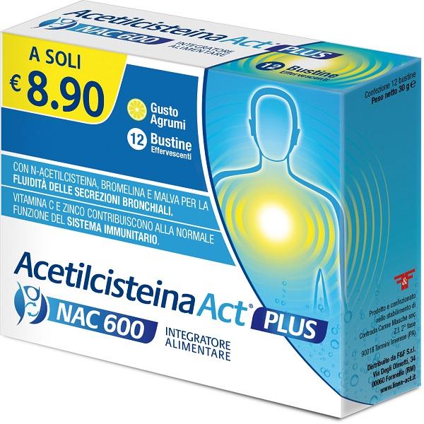 ND Acetilcisteina Act Plus NAC600