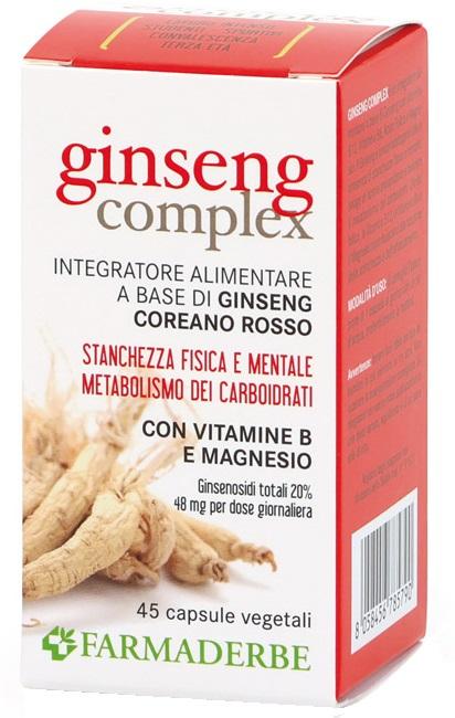 2482 Ginseng Complex 45 capsule Vegetali