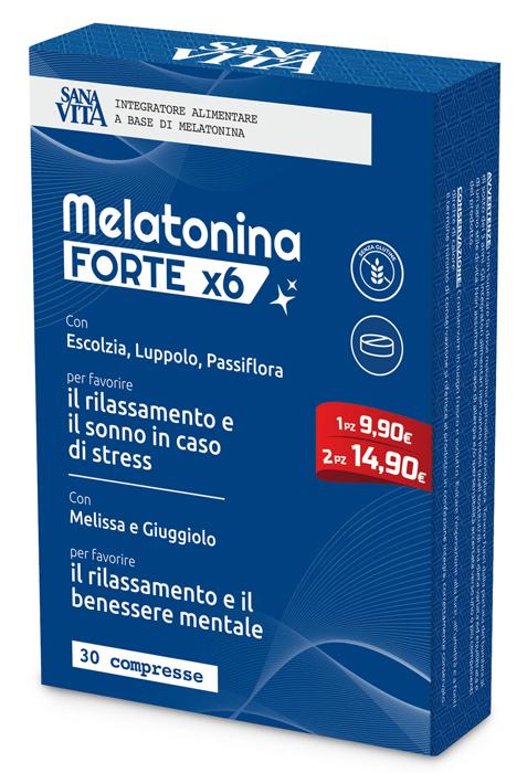ND Sanavita Melatonina FTX6 30 compresse