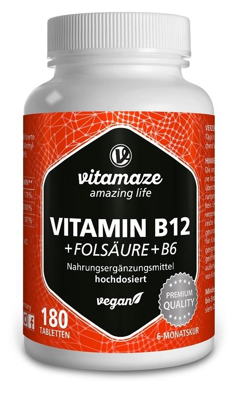ND Vitamaze B12 B9 B6 180 compresse