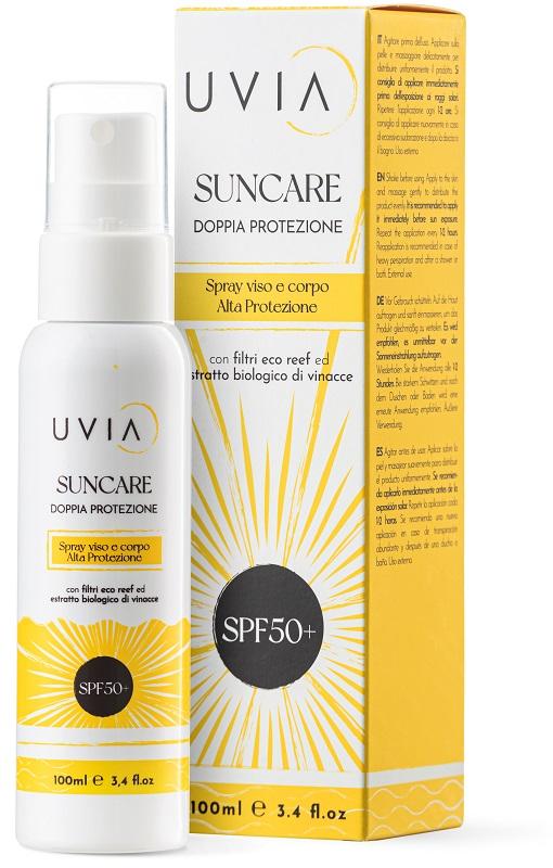 857P UVIA SPRAY SOLARE SPF50+ 100ML