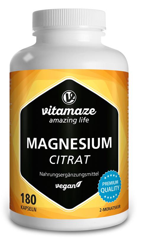 ND Vitamaze Magnesium Citr 180 capsule