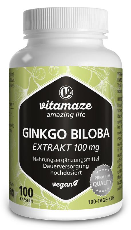 ND Vitamaze Ginkgo Biloba 100 capsule