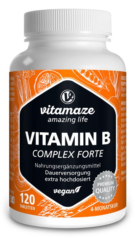 ND Vitamaze Vitamin B COMPL120CPR