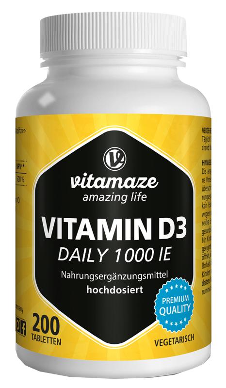 ND Vitamaze Vitamin D3 DAIL200CPR