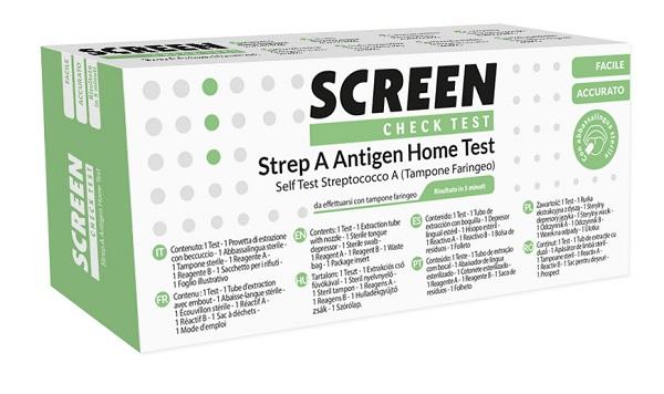 Screen Strep A Antigen Home Test 1 Pezzi