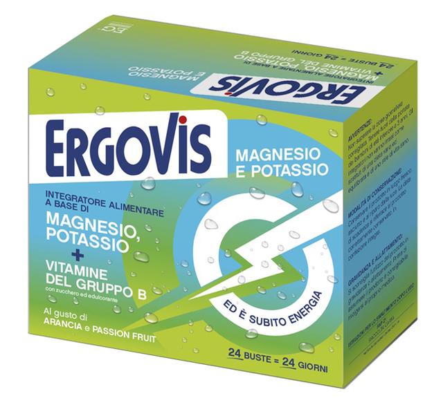 ND Ergovis Mg+k Vit B C/ZUC24BUST
