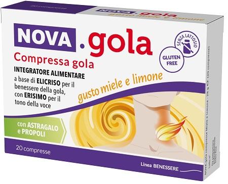 ND Nova Gola Miele Limone 20 compresse