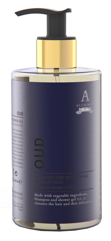 Alchimia Soap SHAMPOO&SHOWER GEL OUD 340 ml