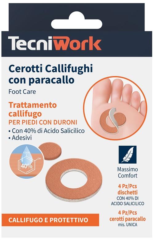 Tecniwork Cerotto Callifugo Duroni 4+4 Pezzi
