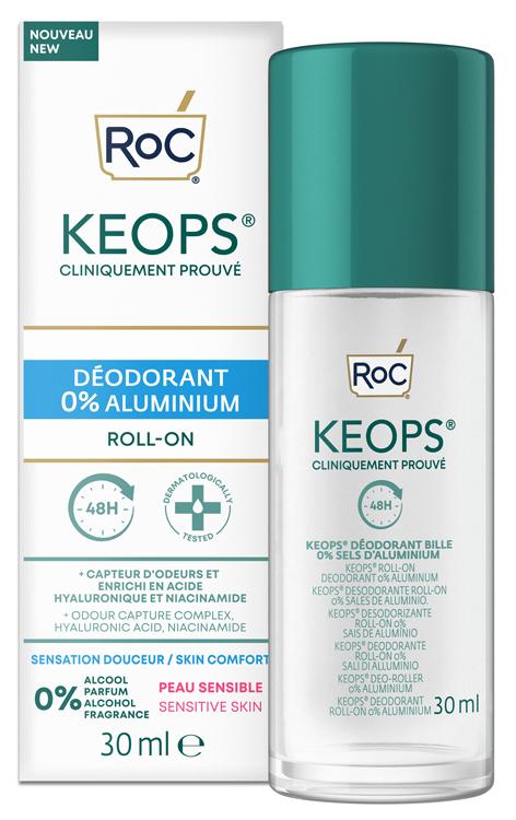 Roc Opco Llc ROC Keops Deodorant Roll ON