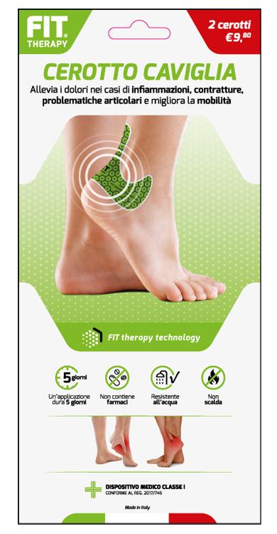 Fit FIT Therapy CER Caviglia 2 Pezzi