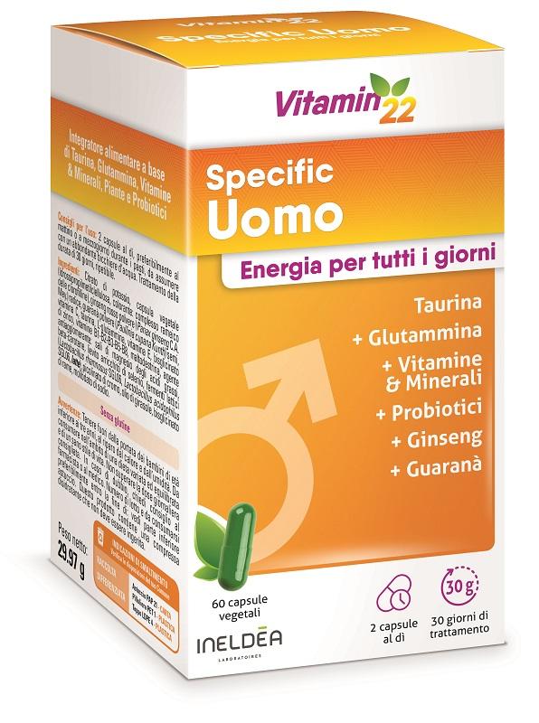 ND VITAMIN'22 Specific Uomo 60 capsule