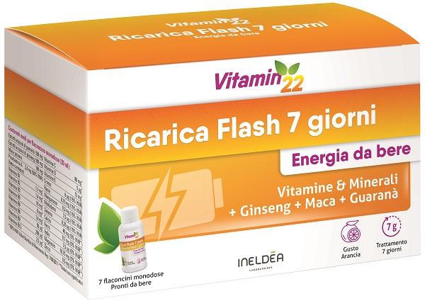 ND VITAMIN'22 Ricarica Flash 7 flacone